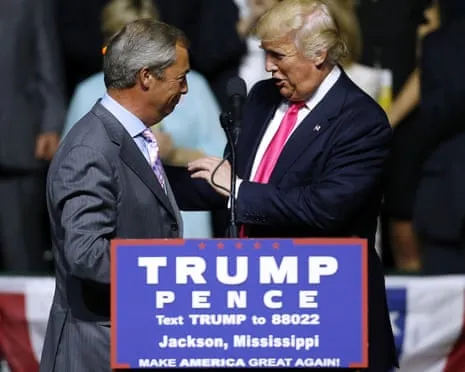 Trump Has Dragged the US to the Abyss and The Reform Leader Could Do the Same to The United Kingdom. Learn How to Halt His Advance.