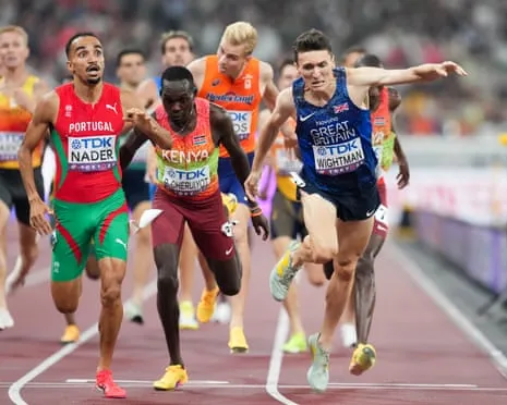 UK's Jake Wightman Just Loses Out on Gold as Portugal's Isaac Nader Claims Surprise 1500m Victory