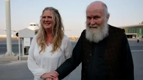 Child of British Couple Held by Taliban ‘Overjoyed’ as They Return to Britain