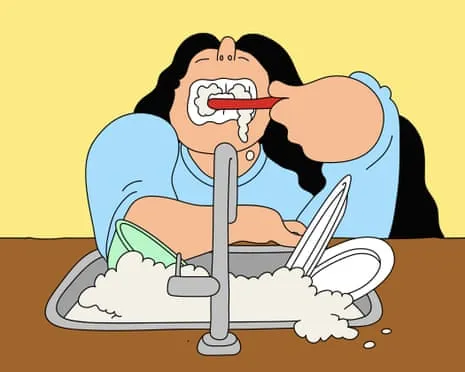 Must Our Housemate Cease Cleaning Her Teeth at the Kitchen Sink?