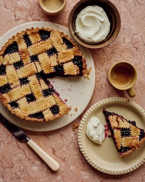 An Irresistible Delight for Blackberry and Bay Crostata